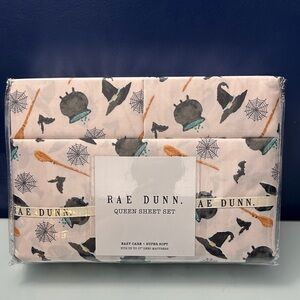 NWT Rae Dunn Halloween Sheet Set